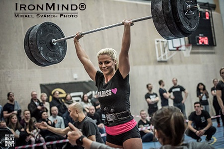 Anna Hulda Olafsdottir will be competing in the drug tested Queen of the Castle/US Strongwoman Scandinavian Championships. IronMind® | Photo by Mikael Svärdh