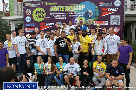 Black Sea Armlifting 2015 group shot