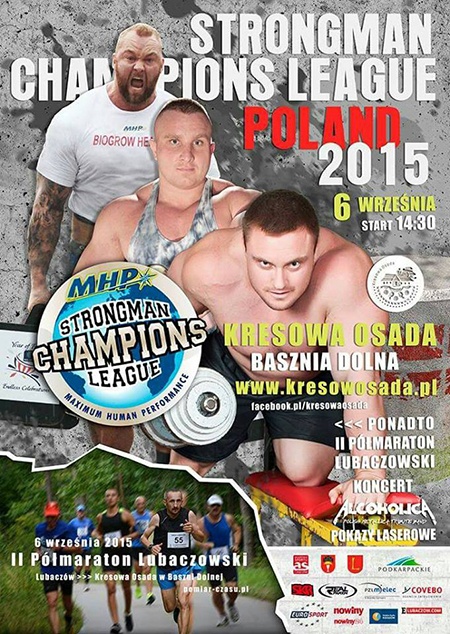 Overall season leader coming into this competition, Krzysztof Radzikowski heads the field of top strongman competitors at SCL Poland this weekend. IronMind® | Artwork courtesy of SCL
