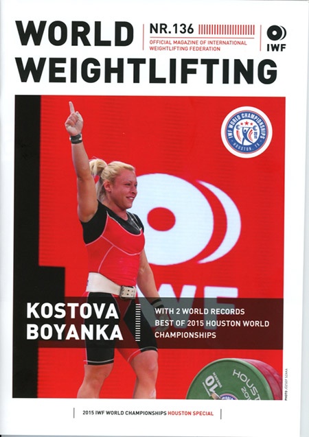 No. 136 of World Weightlifting focuses on the 2015 IWF World Championships. IronMind® | IWF/World Weightlifting