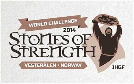Norway will host the 2014 IHGF Stones of Strength World Challenge.  IronMind® | Artwork courtesy of the IHGF  