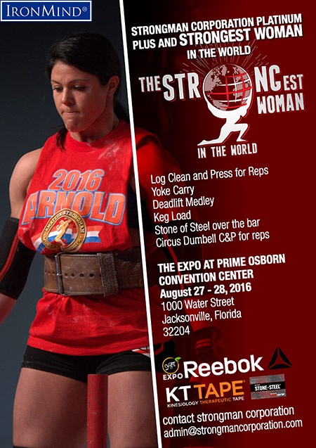 Professional strongwoman competition has been been announced by Strongman Corp. IronMind® | Image courtesy of Strongman Corp
