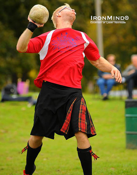 Germany’s Torsten Hülsemann is scheduled to compete in the IHGF Lightweight European Highland Games Championships next month. IronMind® | Photo courtesy of Larry Ventress