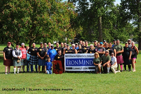 Hosted by the McPherson Highland Games, the 2016 IHGF All-American Championships came down to the wire, with Gary Randolf finishing one-half point ahead of Skylar Arneson. Randolf qualified for the 2017 IHGF World Amateur Highland Games Championships in Fefor, Norway. IronMind® | ©Larry Ventress photo