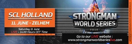 SCL Holland 2016 “Mastodons in Holland: Coming Saturday,” SCL Director Marcel Mostert told IronMind today. Part of the 16-stage MHP Strongman Champions League (SCL) series, the competition is slated for this coming Saturday (June 11) at 13.30 in Zelhem, Holland. “It is a special title to win and to earn the respect of the Dutch strongman athletes and fans,” Marcel Mostert said of SCL Holland, which will be “broadcast 4 hours on national TV.” IronMind® | Image courtesy of SCL
