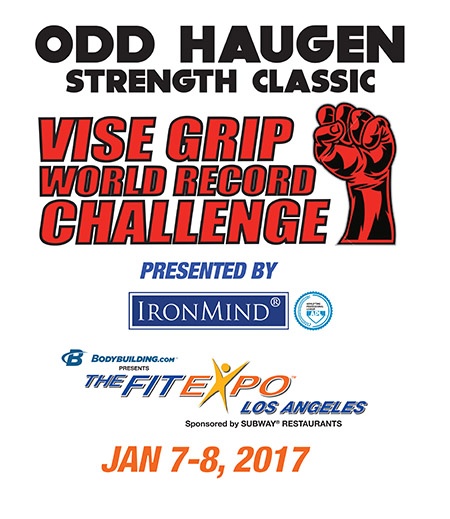 Russian-based APL (Armlifting Professional League) will be an official part of Odd Haugen’s grip contest at the 2017 Los Angeles FitExpo. IronMind® | Image courtesy of FitExp