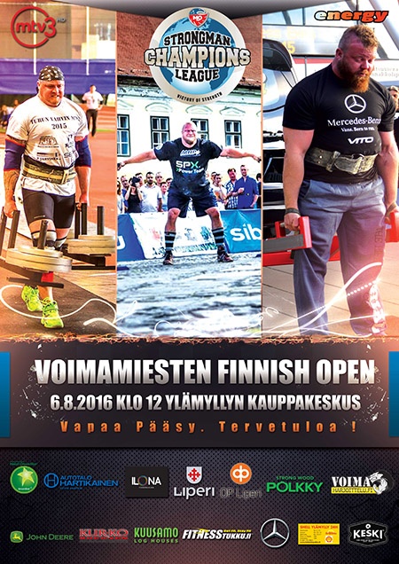 This Saturday, the 2016 SCL Finnish Open will take place in Liperia, Finland. IronMind® | Image courtesy of SCL