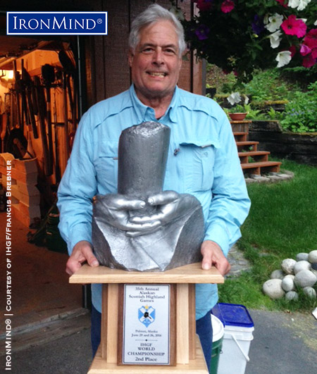 tim kinkaid 2016 ihgf world championships trophy