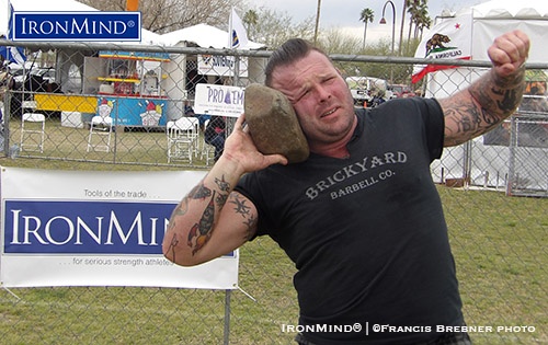 Eli Kiener Phoenix Highland Games Eli Kiener is new to the Highland Games, but his impressive performance suggested that the former college shot putter and football player has a big future in heavy athletics. IronMind® | ©Francis Brebner photo