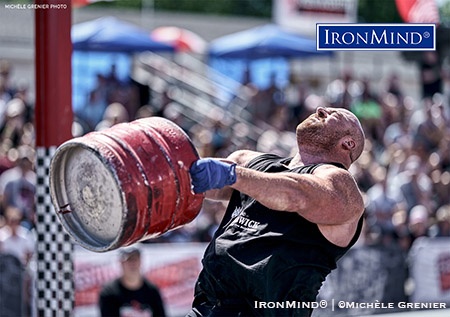 Jean-François Caron adds a 6th podium with the 2019 Arnold Pro Strongman World Series/Canada win. IronMind® | ©Michèle Grenier