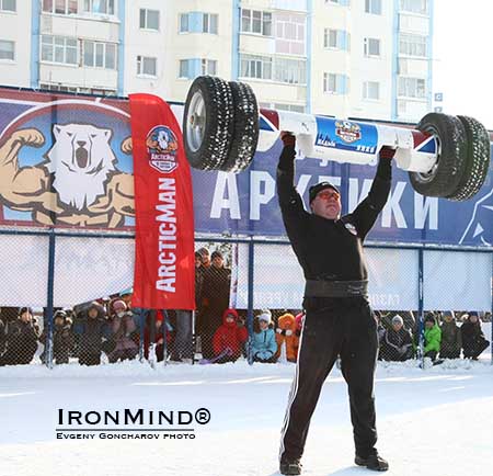 The debut of ArcticMan enjoyed relatively balmy weather in Nadym, Russia: it was about 12 degrees Fahrenheit.  IronMind® | Photo courtesy of Evgeny Goncharev
