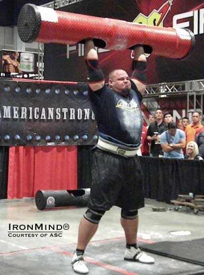 Brian Shaw added the 2013 America’s Strongest Man® title to his considerable laurels in strongman.  IronMind® | Photo courtesy of ASC  