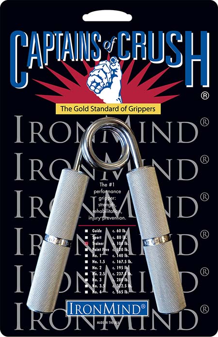 Captains of Crush (CoC) grippers transformed what had been a plastic, toy-like product into a rugged, gorgeous tool suitable for serious strength athletes.  Celebrity author, entrepreneur and philanthropist Tim Ferriss has included a Captains of Crush Trainer in a package of his favorite products.  Image courtesy of IronMind