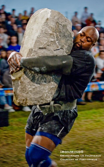 Mark Felix, a crowd favorite at Fortissimus 2008, is joining the field in Fortissimus 2009, as well as being the man to beat at the IronMind® Rolling Thunder® World Championships.  IronMind® | Marc-Andre Torneaux photo, courtesy of Fortissimus World Strength.
