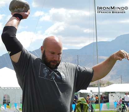 Jake Sullivan won the pro class at the Rio Grande Highland Games Championships.  IronMind® | Francis Brebner photo.