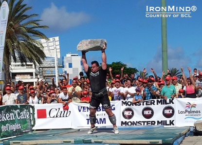 Jarno Hams is returning from an injury earlier this year and is reestablishing himself in the strongman ranks.  IronMind® | Courtesy of SCL.