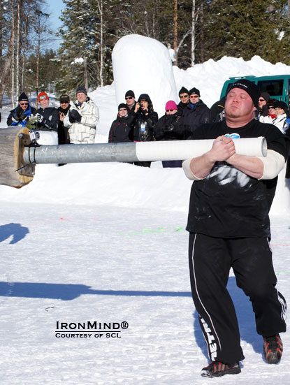 Juha Matti Jarvi banked some important points in the first Masku Finnish National Strongman Qualifier this past weekend.  IronMind® | File photo courtesy of SCL.  