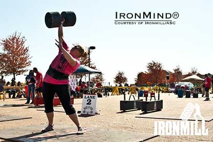 “Kim Zimmerman is one one of America's strongest women,” said Dione Wessels.  IronMind® | Courtesy of Ironmill/ASC.