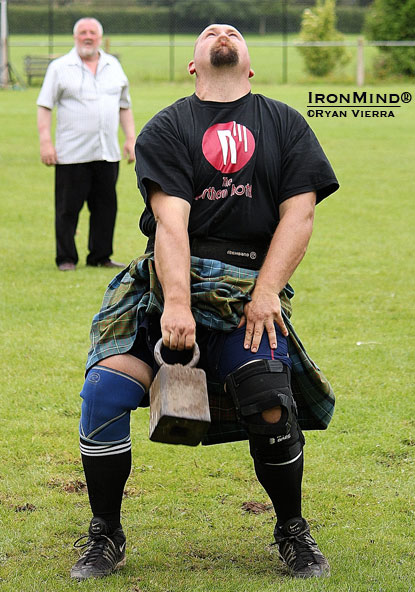 California’s Rusty Price won the SGA Highland Games World Championships on the last event, the 56-lb. weight for height.  IronMind® | Ryan Vierra photo.