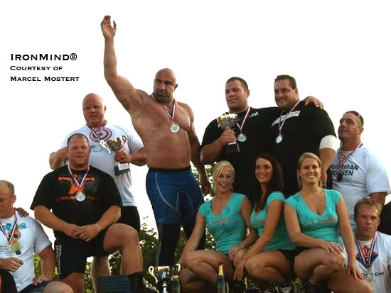 “I am happy Simon [Sulaiman] took this title,” Marcel Mostert said.  “He competes already 9 nine years in Dutch strongman, so he deserved it!”  IronMind® | Courtesy of Marcel Mostert.