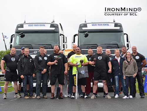 Challenging conditions greeted the first ever Strongman Champions League Truck Pull World Championships yesterday—Ervin Katona prevailed, claiming the title.  IronMind® | Photo courtesy of SCL.