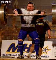Brian Siders got off to an impressive start in strongman, making his debut at the 2005 Arnold. IronMind® | Randall J. Strossen, Ph.D. photo.