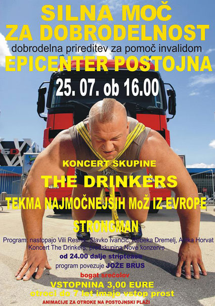 Postojna, Slovenia will be the location for this weekend’s Slovenia GP strongman contest.  IronMind® | Artwork courtesy of Vlad Redkin.