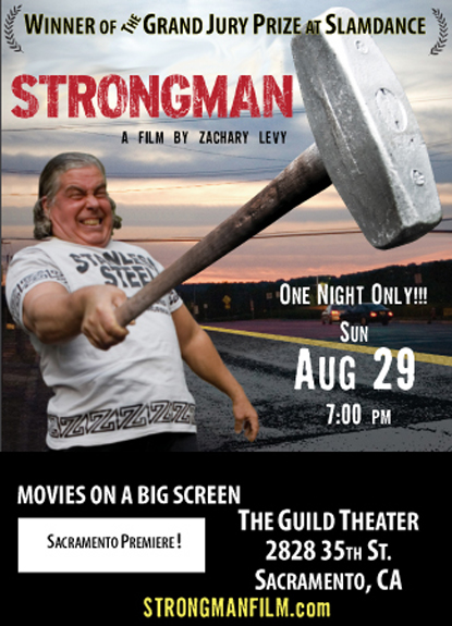It’s about Stanless Steel, the stage name of a man (Stanley Pleskun) who levers sledgehammers and bends pieces of steel at will, a man who is certified on the No. 3 Captains of Crush® Gripper, and who has made lower arm strength his special home—but as filmmaker Zach Levy told IronMind®, Strongman is also about a lot more.  IronMind® | Artwork courtesy of Zach Levy.
