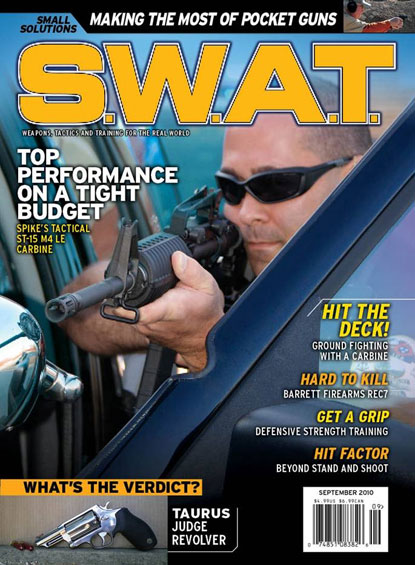 Jess Banda’s article "Get A Grip" in the September issue of S.W.A.T. magazine makes it clear: Grip training can save your life or someone else’s.   IronMind® | Cover image copyright 2010 S.W.A.T. Magazine.  All rights reserved.  Reprinted by permission of S.W.A.T. magazine.