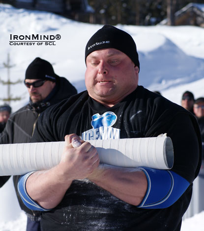 Zydrunas Savickas—the only man to have won all of the world’s major strongman titles—is the defending champion at IceMan II.  IronMind® | Courtesy of SCL.