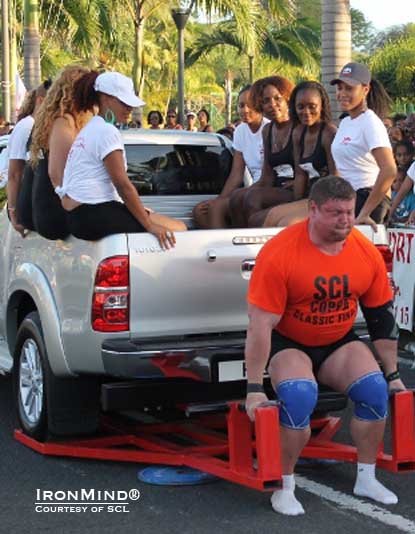 Zydrunas Savickas won the 2012 SCL finals, along with the season title, and he added another world record to his collection as the dominant strongman of his time, if not all time.  IronMind® | Photo courtesy of SCL.
