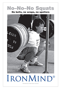 No-No-No-Squats Chakarov Poster