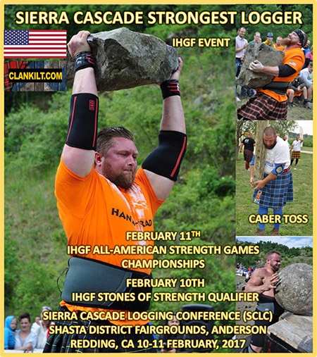 IHGF Stones Qualifier Redding The 2017 IHGF Strength Games Championships and the first qualifier for the 2017 IHGF Stones of Strength Championships will be held in Redding, California February 10–11. IronMind® | Courtesy of IHGF
