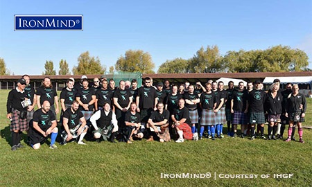 luzarches 2017psd Over 40 throwers competed in the 2017 Luzarches Highland Games, north of Paris—another indication that throwing is on the rise in France. IronMind® | Courtesy of Jean-Louis Coppet/IHGF