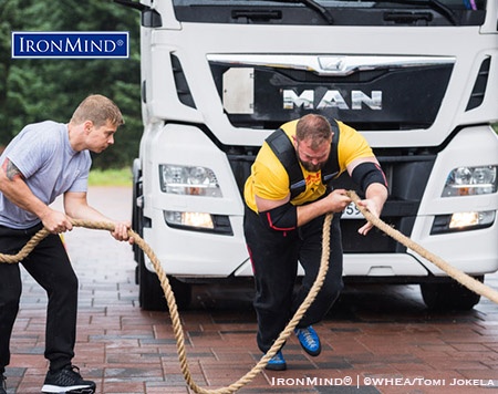 michael allen whea Michael Allen (England), who won the open men category in the 2017 US World Championships, on truck bus pull. IronMind® | ©WHEA/Tomi Jokela