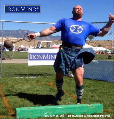 Mike Dickens Dominates Rio Grande Valley Highland Games