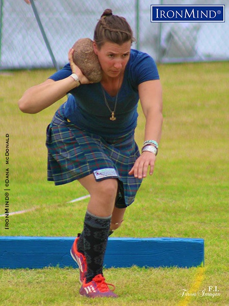Annikki Chamberlain Annikki Chamberlain contacted IHGF president Francis Brebner, asking about Highland Games heavy events competitions in Scotland that would welcome women athletes. From there, IHGF Scottish representative Charlie Blair Oliphant contacted the Blairgowrie and Rattray Highland Games Committee, which endorsed the idea. IronMind® | Dana McDonald photo