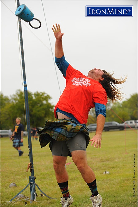 colin dunbar 56 56-lb. weight-for-height ace Colin Dunbar won the finals of 2018 IHGF All-American Championships, where he broke his own amateur world record with a throw of 18' 6". IronMind® | ©Larry Ventress photo