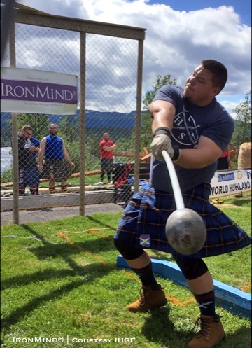 kyle lillie ihgf fefor 2018 Kyle Lille (USA) was the head of the class in beautiful Fefor, Norway—host of the 2018 IHGF Amateur Highland Games World Championships. IronMind® | IHGF photo