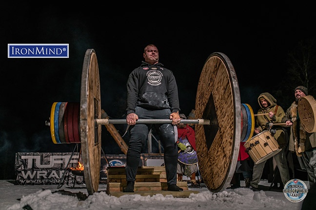 Sean OHagan Worlds Stronges Viking 2020 Sean O’Hagan (Ireland) broke two world records, including the “Jon Pall Viking Deadlift” on his way to claiming the overall title at the 2020 SCL World’s Strongest Viking competition in Fefor, Norway. IronMind® | ©SCL image