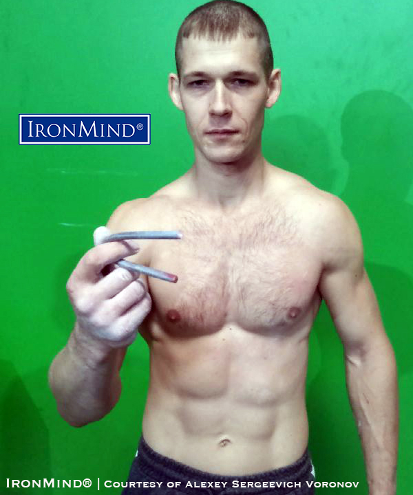 Alexey Sergeevich Voronov Certifies on the IronMind Red Nail
