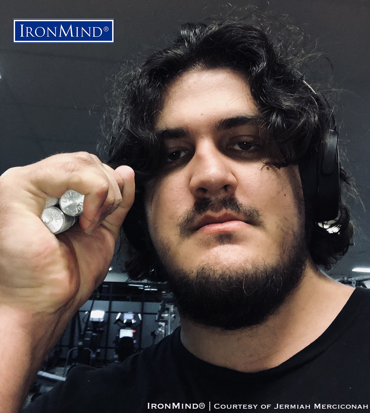 Keep your eye on 6’ 6” tall, 320 lb. Jermiah Marciconah as with two years of on-and-off gripper training, the 23-year old Australian has certified on the Captains of Crush No. 3 gripper. IronMind® | Image courtesy of Jermiah Merciconah