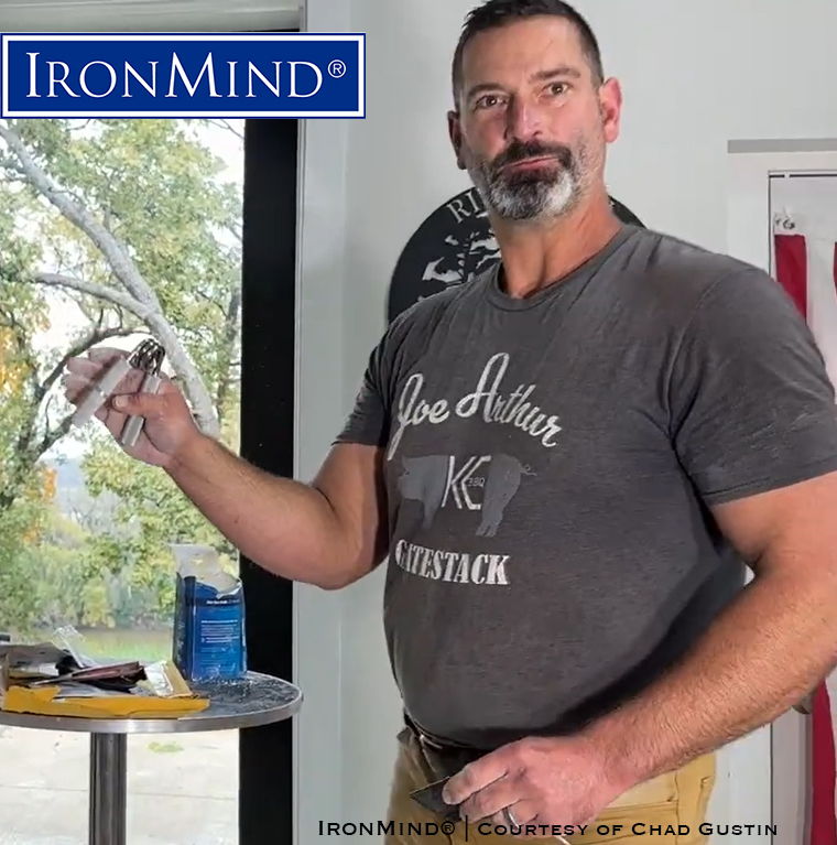 Chad Gustin, MD Certifies on the Captains of Crush® No. 3 Gripper