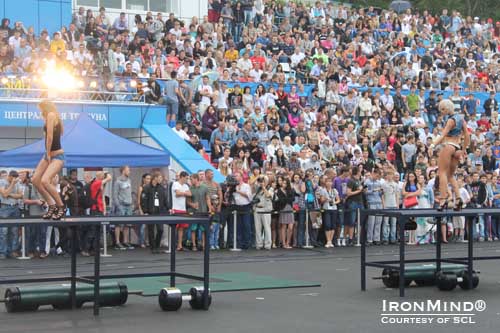 “I also sent one photo of the audience, just so that you can see how packed it was,” Ilkka Kinnunen told IronMind.  IronMind® | Photo courtesy of SCL.