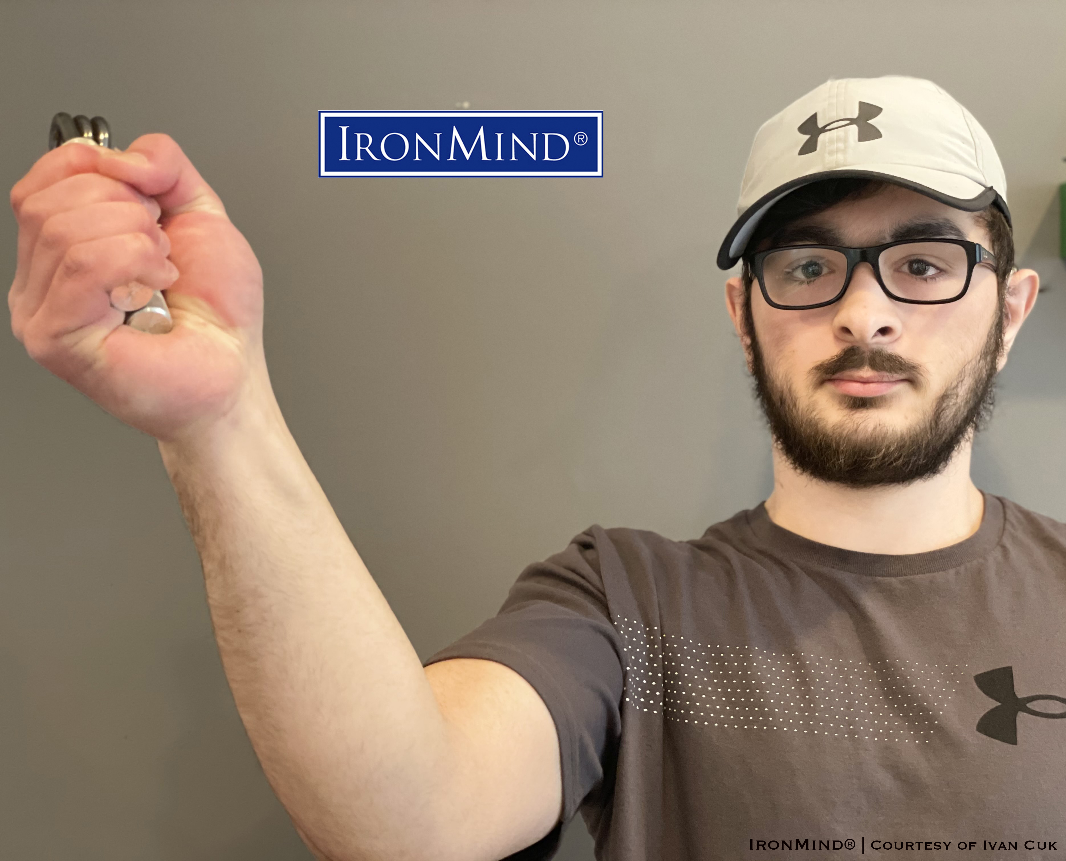 Ivan Cuk-IronMind Captains of Crush No. 3 Certification He’s 18 and has certified on the IronMind Captains of Crush No. 3 gripper: Ivan Cuk is 6 feet tall and weighs 185 lb. IronMind® | Courtesy of Ivan Cuk